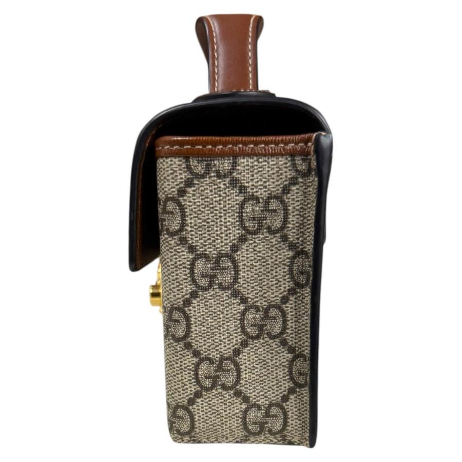 GUCCI（グッチ） パドロックミニ GGスプリーム ショルダーバッグ GG