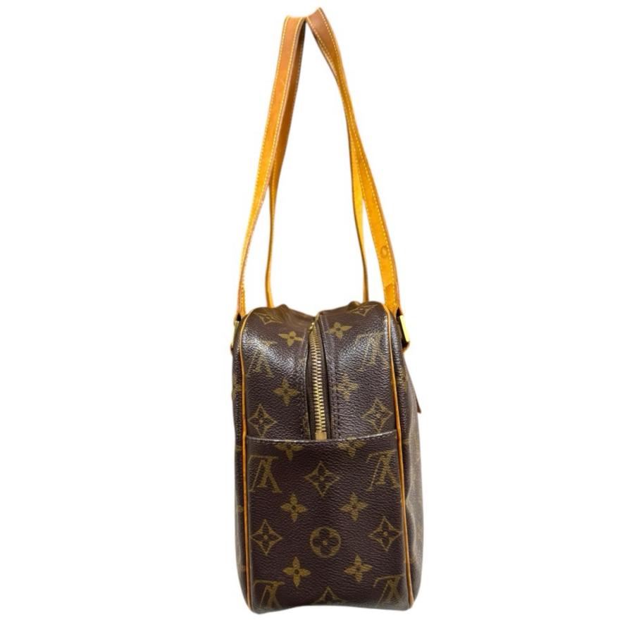 ルイヴィトン シテGM モノグラム ショルダーバッグ モノグラムキャンバス M51181 ブラウン レディース LOUIS VUITTON  中古 LOUIS VUITTON（ルイ・ヴィトン） シテGM モノグラム ショルダーバッグ