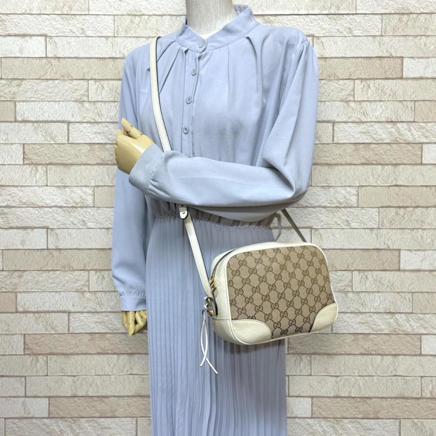 GUCCI（グッチ） GGキャンバス ショルダーバッグ GGキャンバス 449413