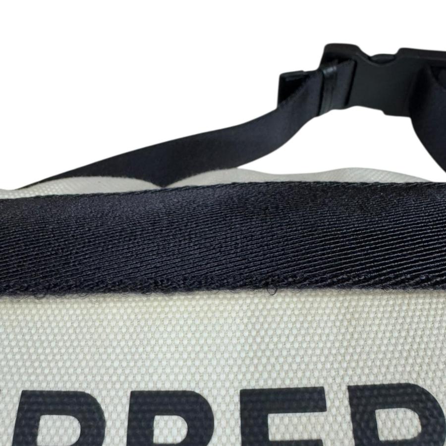 BURBERRY（バーバリー） ウエストバッグ キャンバス 8014641 ホワイト