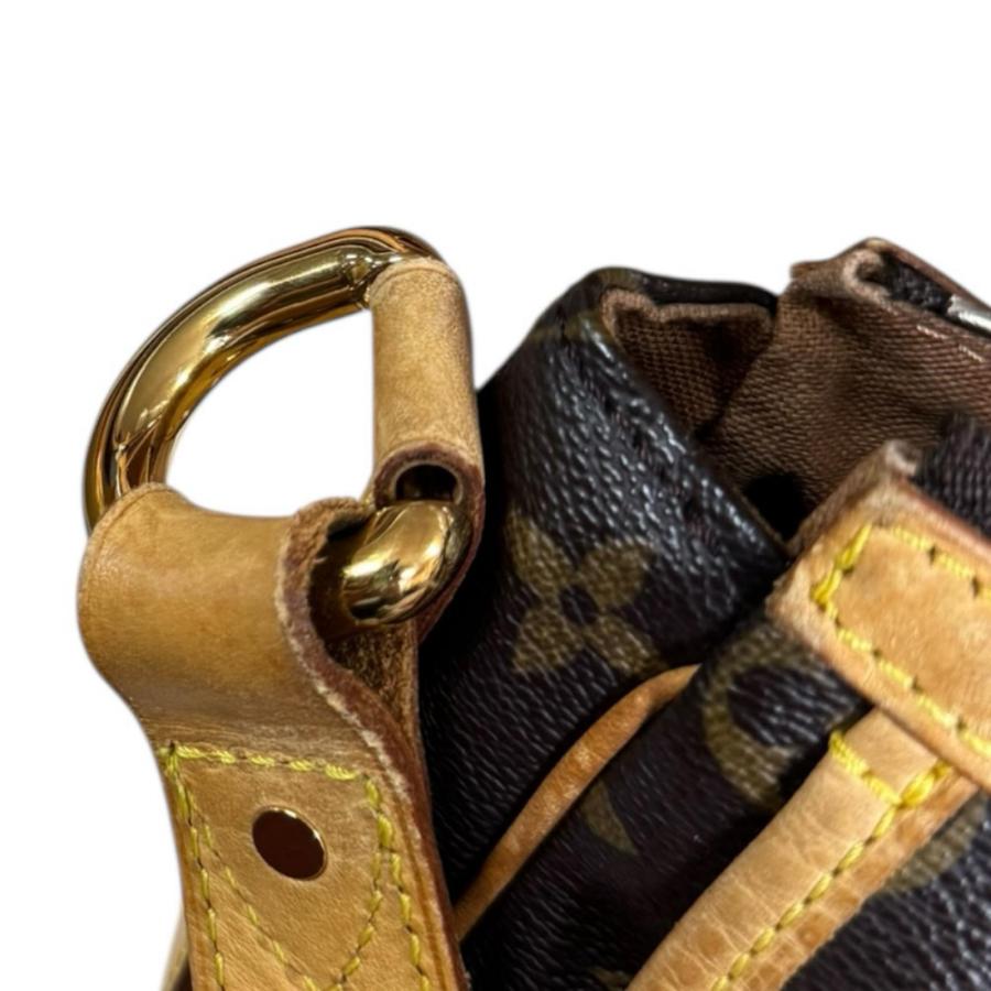 ルイヴィトン トゥラムPM モノグラム ショルダーバッグ モノグラムキャンバス M40076 ブラウン レディース LOUIS VUITTON  中古 LOUIS VUITTON（ルイ・ヴィトン） トゥラムPM モノグラム ショルダー