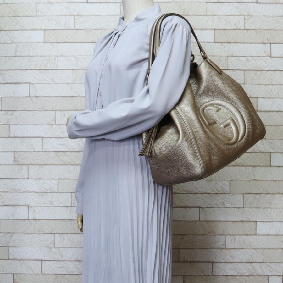 GUCCI グッチ セラリウスインターロッキングG ソーホー トートバッグ