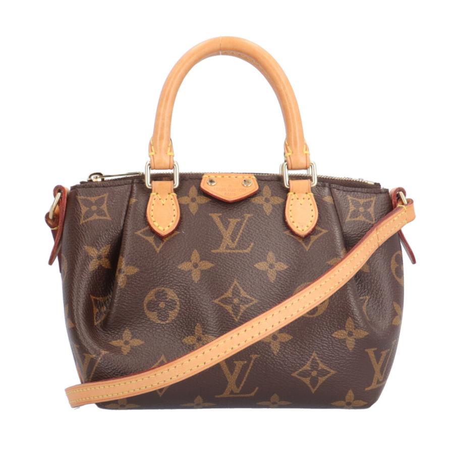 ルイヴィトン ナノテュレン モノグラム ショルダーバッグ モノグラムキャンバス MM61253 ブラウン レディース LOUIS VUITTON  中古 LOUIS VUITTON（ルイ・ヴィトン） ナノテュレン モノグラム ショルダー
