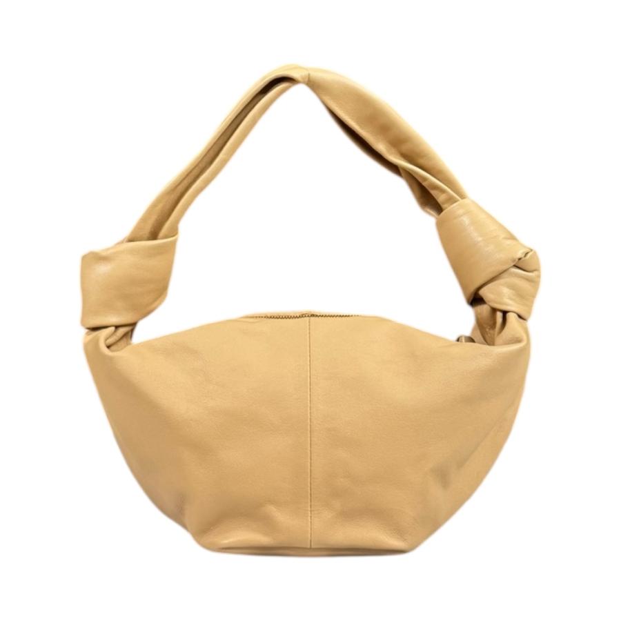 ボッテガヴェネタ ダブルノット ハンドバッグ カーフ 629635 ベージュ レディース BOTTEGAVENETA  中古 R&Kリサイクルキング ボッテガヴェネタ ダブルノット ハンドバッグ カーフ 629635 ベージュ