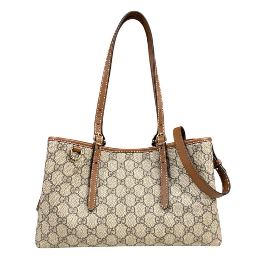 GUCCI（グッチ） ミディアム トートバッグ GGエンブレム ショルダー