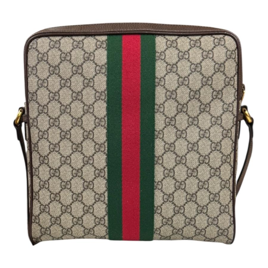 【未使用品】グッチGUCCI オフィディア GGスプリーム ボディーバッグ 茶 GUCCI（グッチ） オフィディア ショルダーバッグ GGスプリーム