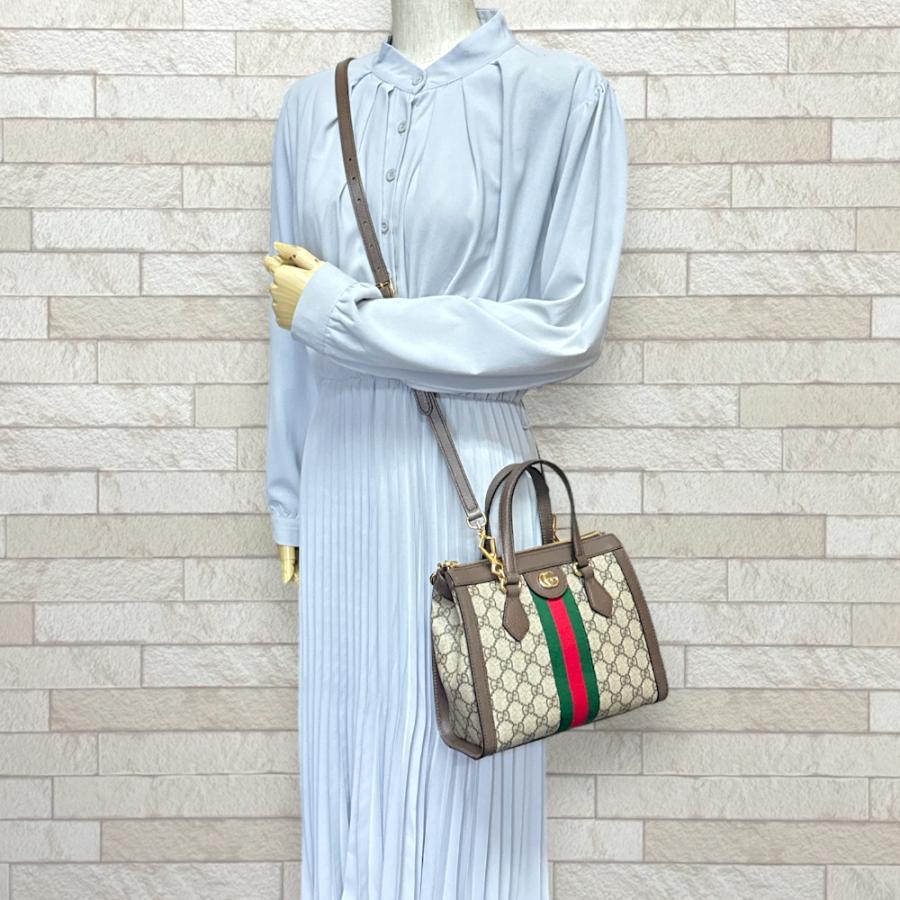 GUCCI（グッチ） GGスモールトートバッグ オフィディア ショルダー 