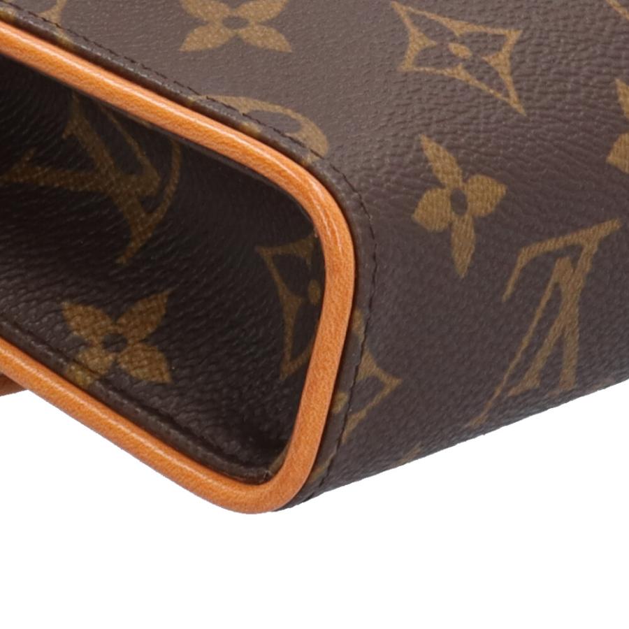 ルイヴィトン　ポシェットフロランティーヌ　ウエストバッグ　モノグラム　ブラウン LOUIS VUITTON（ルイ・ヴィトン） ポシェットフロランティーヌ