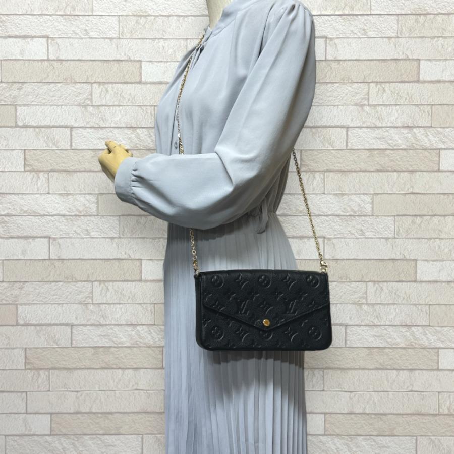 LOUIS VUITTON ルイヴィトン ポシェットフェリシー モノグラムアン 