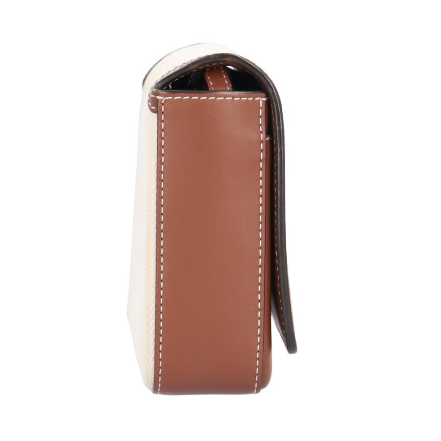 バーバリー ショルダーバッグ コットン 8055220 ブラウン レディース BURBERRY  中古 BURBERRY（バーバリー） ショルダーバッグ コットン 8055220 ブラウン