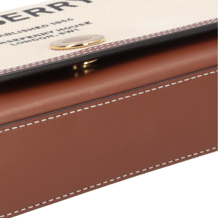 バーバリー ショルダーバッグ コットン 8055220 ブラウン レディース BURBERRY  中古 BURBERRY（バーバリー） ショルダーバッグ コットン 8055220 ブラウン