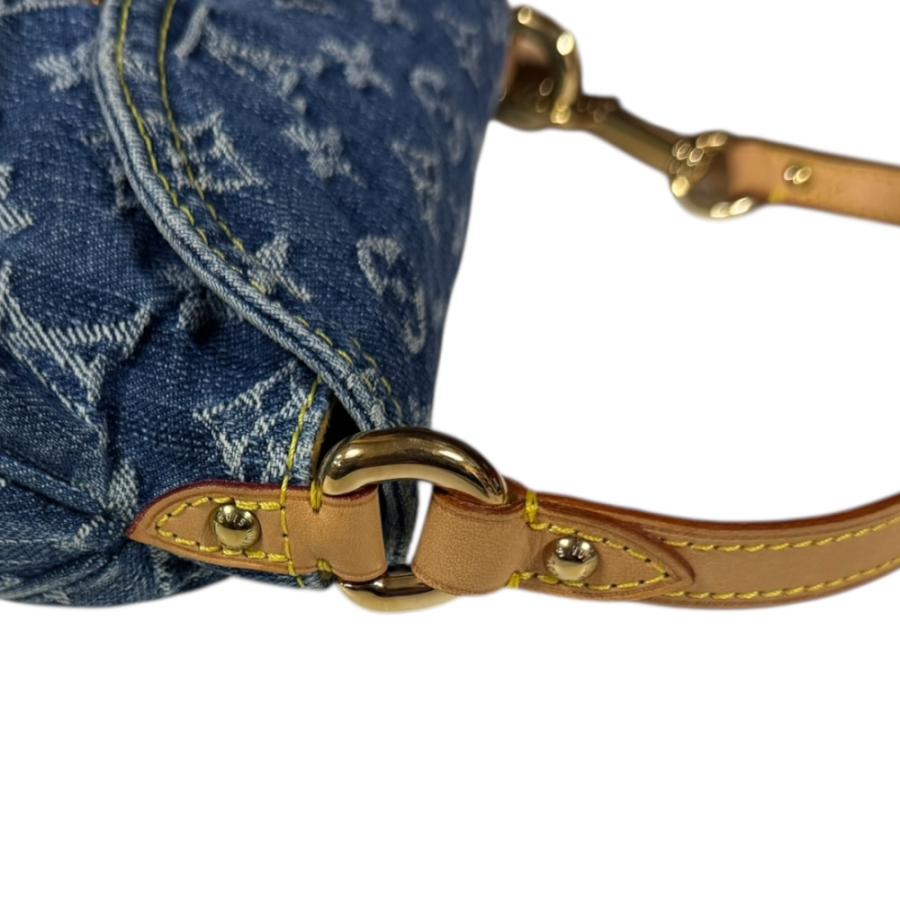 LOUIS VUITTON（ルイ・ヴィトン） ミニプリーティ モノグラムデニム