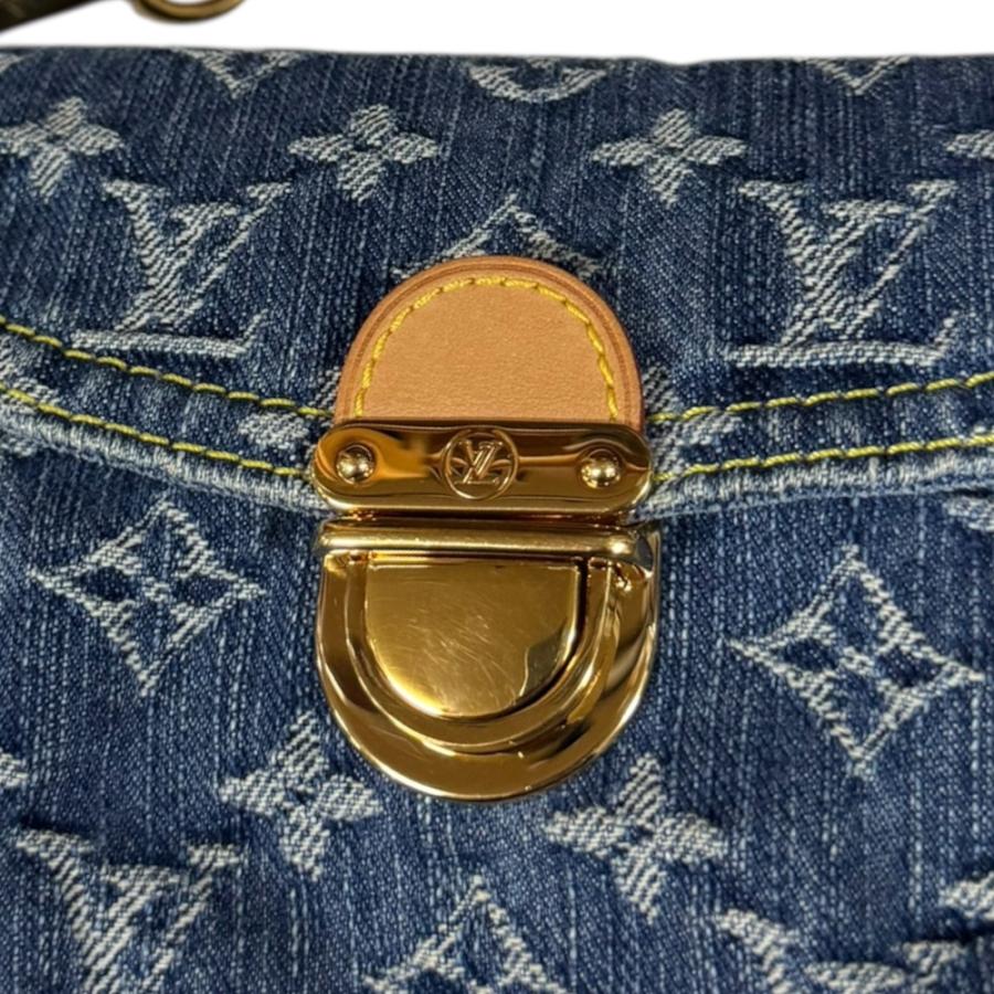 LOUIS VUITTON（ルイ・ヴィトン） ミニプリーティ モノグラムデニム
