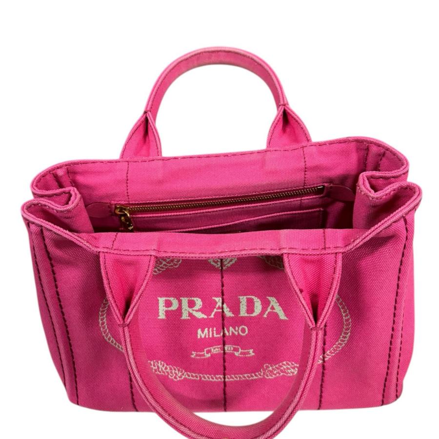 PRADA（プラダ） カナパトートSS ショルダーバッグ キャンバス 1BG439