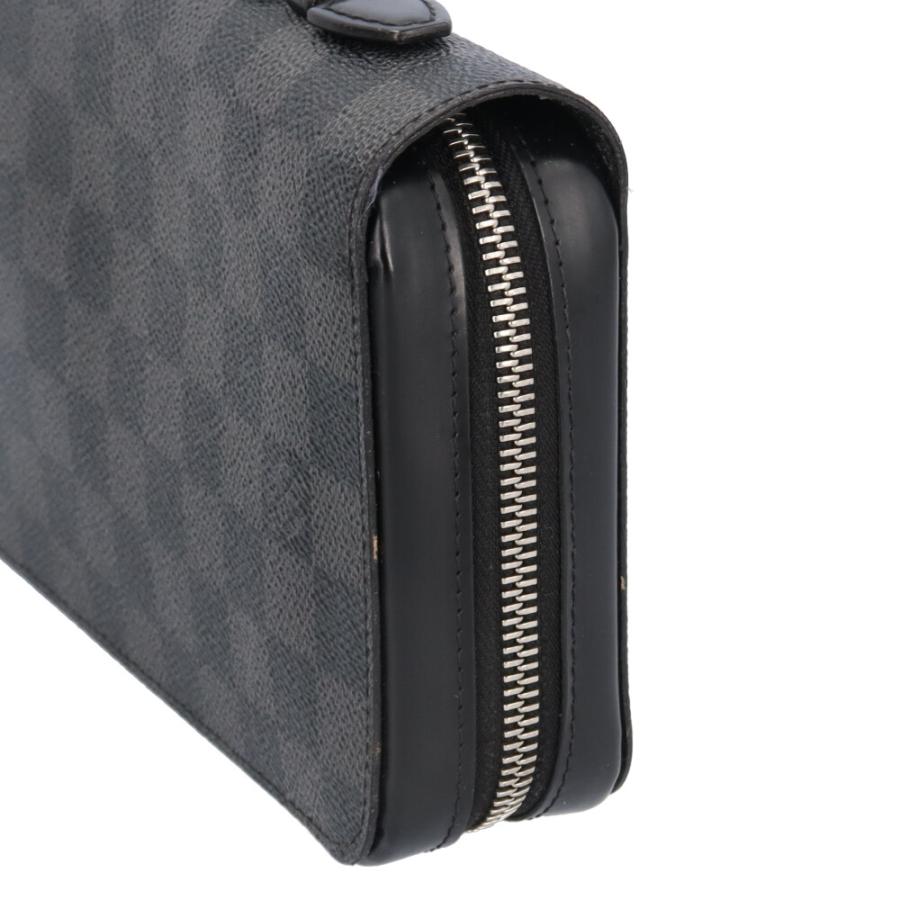 ルイヴィトン ダミエ グラフィット ジッピーXL 長財布 ブラック LOUIS VUITTON（ルイ・ヴィトン） ジッピーXL ダミエグラフィット 長
