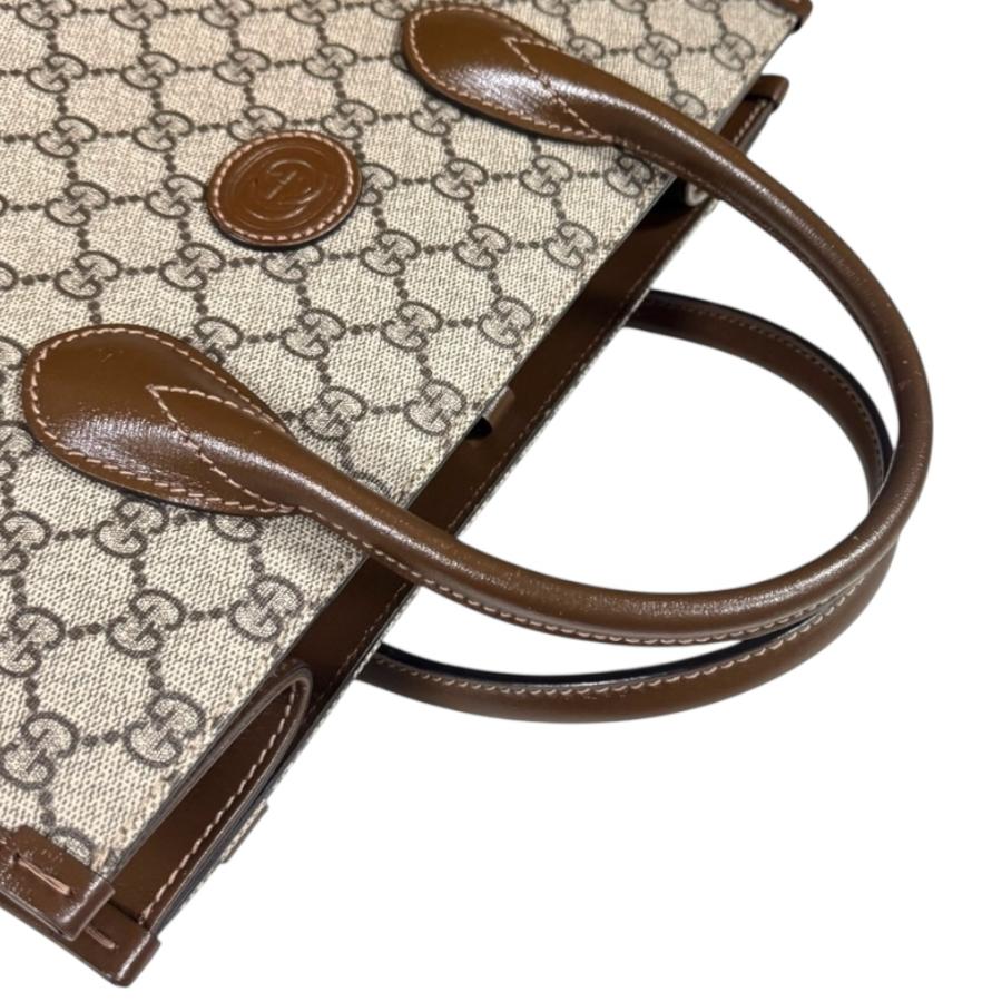 GUCCI（グッチ） GGスモールトートバッグ GGスプリーム ショルダー
