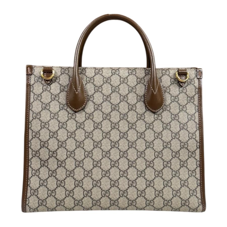 GUCCI（グッチ） GGスモールトートバッグ GGスプリーム ショルダー