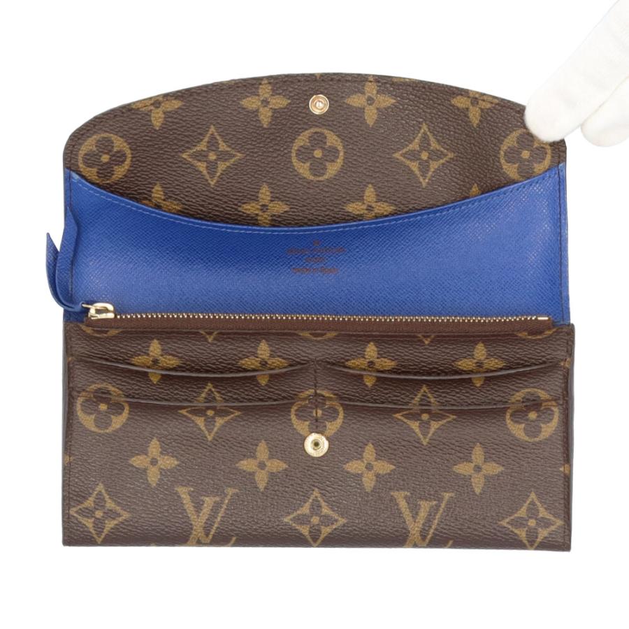 LOUIS VUITTON ルイ・ヴィトン/ポルトフォイユ・エミリー/モノグラム/M60138/CA0***/ABランク/69【中古】 LOUIS VUITTON ルイ・ヴィトン/ポルトフォイユ・エミリー/モノグラム