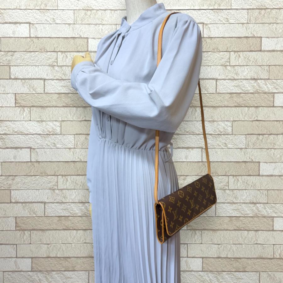 LOUIS VUITTON（ルイ・ヴィトン） ポシェットツインGM モノグラム