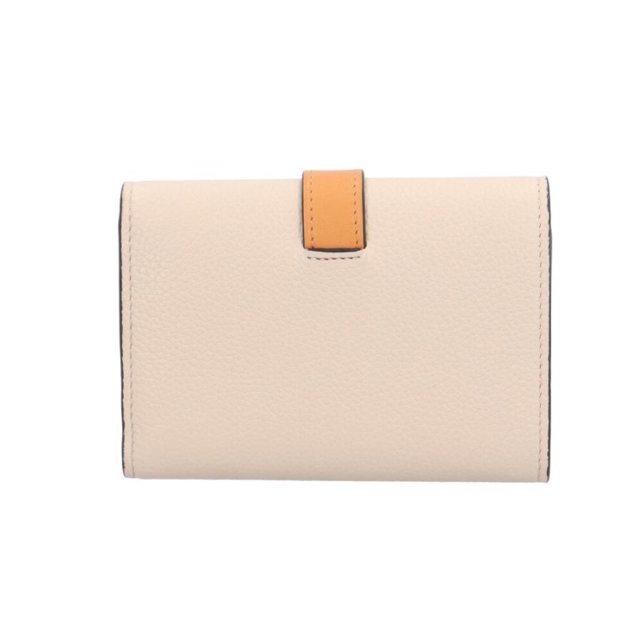 ロエベ スモール ヴァーティカル ウォレット 三つ折り財布 レザー レディース LOEWE  中古 LOEWE - ロエベ スモール ヴァーティカル ウォレット 三つ折り財布