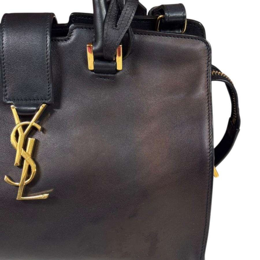 サンローラン ベイビーカバス ショルダーバッグ レザー 424868