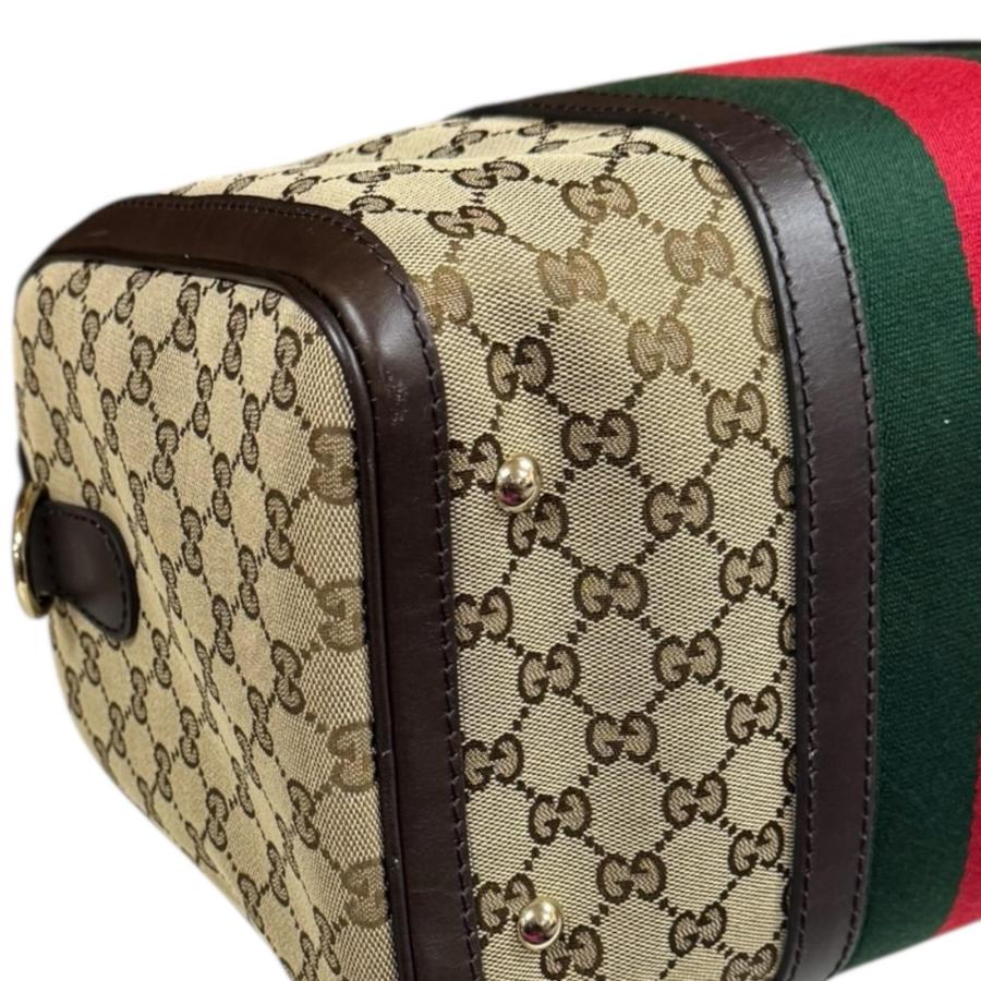 Gucci GGキャンバス ボストンバッグ中古品　保証書なし グッチ(GUCCI) 中古 ボストンバッグ | 通販・人気ランキング - 価格.com