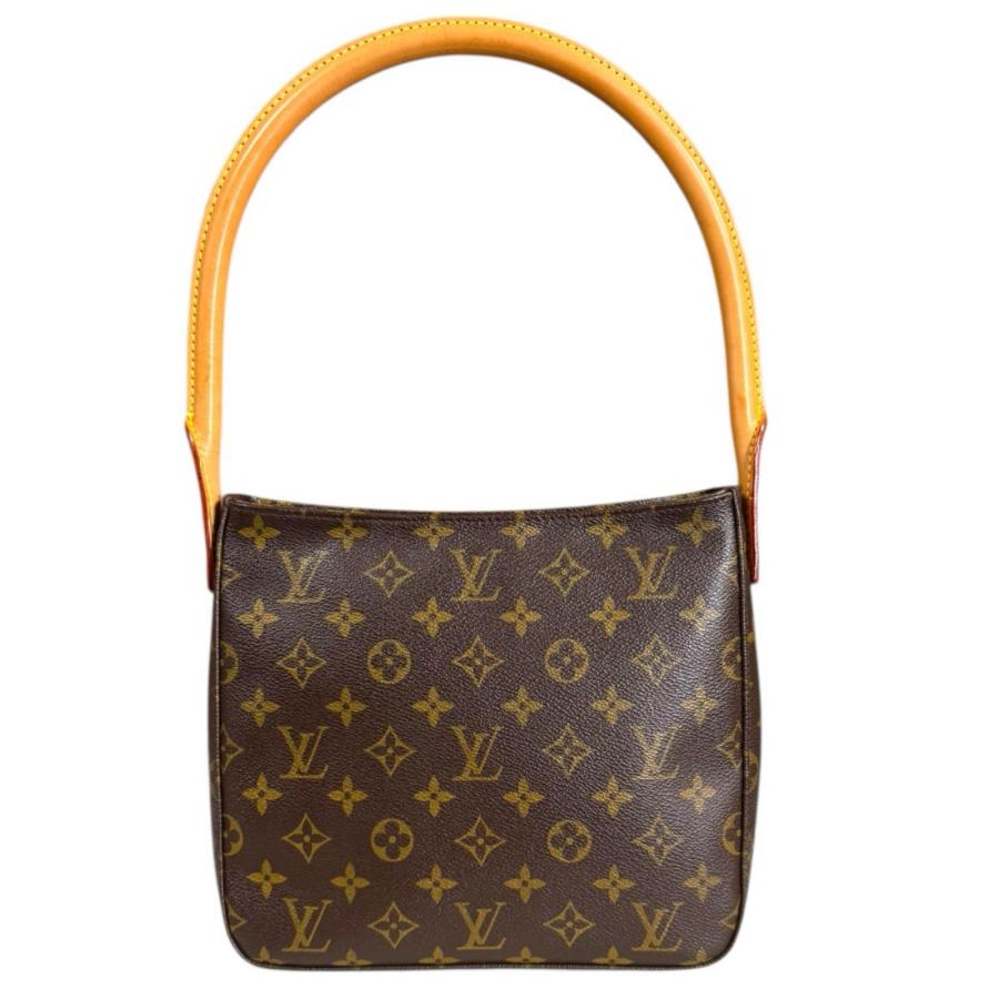 ルイヴィトン ルーピングMM モノグラム ショルダーバッグ モノグラムキャンバス M51146 ブラウン レディース LOUIS VUITTON  中古 LOUIS VUITTON（ルイ・ヴィトン） ルーピングMM モノグラム ショルダー