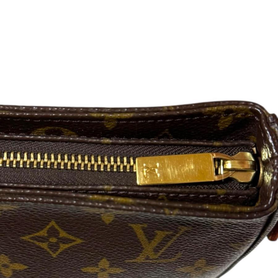 本物 ルイヴィトン LOUIS VUITTON LV ルーピング MM モノグラム ショルダーバッグ ハンドバッグ ブラウン M51146 Looping ビトン バッグ 中古 ルイヴィトンルーピングMM 14145 ブラウン レディース モノグラム