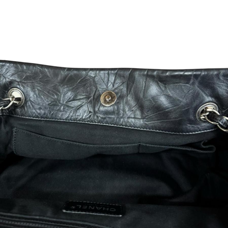 CHANEL（シャネル） マトラッセ ショルダーバッグ レザー ブラック
