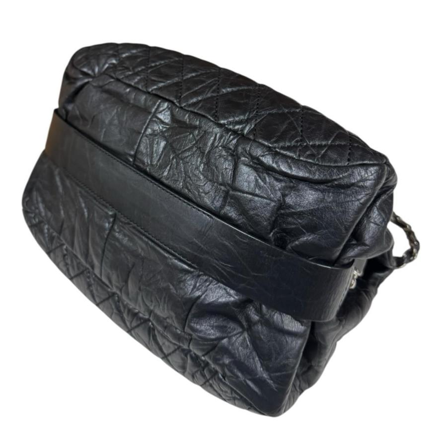 シャネル CHANEL マトラッセ ショルダーバッグ バッグ レザー レディース ブラック系 【中古】 CHANEL（シャネル） マトラッセ ショルダーバッグ レザー ブラック