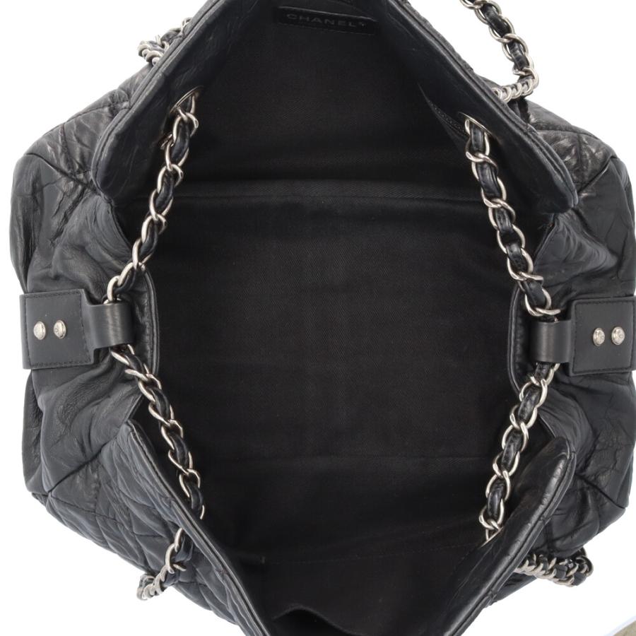 シャネル CHANEL マトラッセ ショルダーバッグ バッグ レザー レディース ブラック系 【中古】 CHANEL（シャネル） マトラッセ ショルダーバッグ レザー ブラック