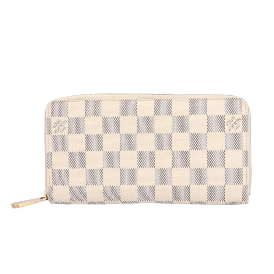 LOUIS VUITTON ルイヴィトン ジッピーウォレット ダミエアズール 長 