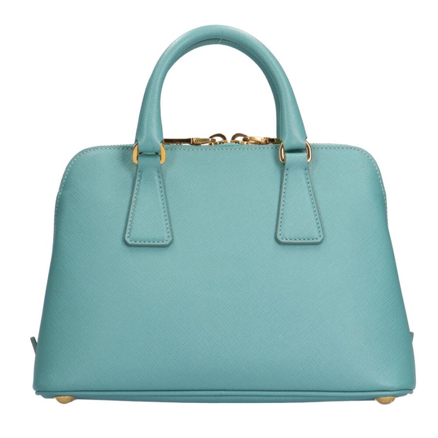 PRADA プラダ ショルダーバッグ レザー グリーン レディース 中古 美品  