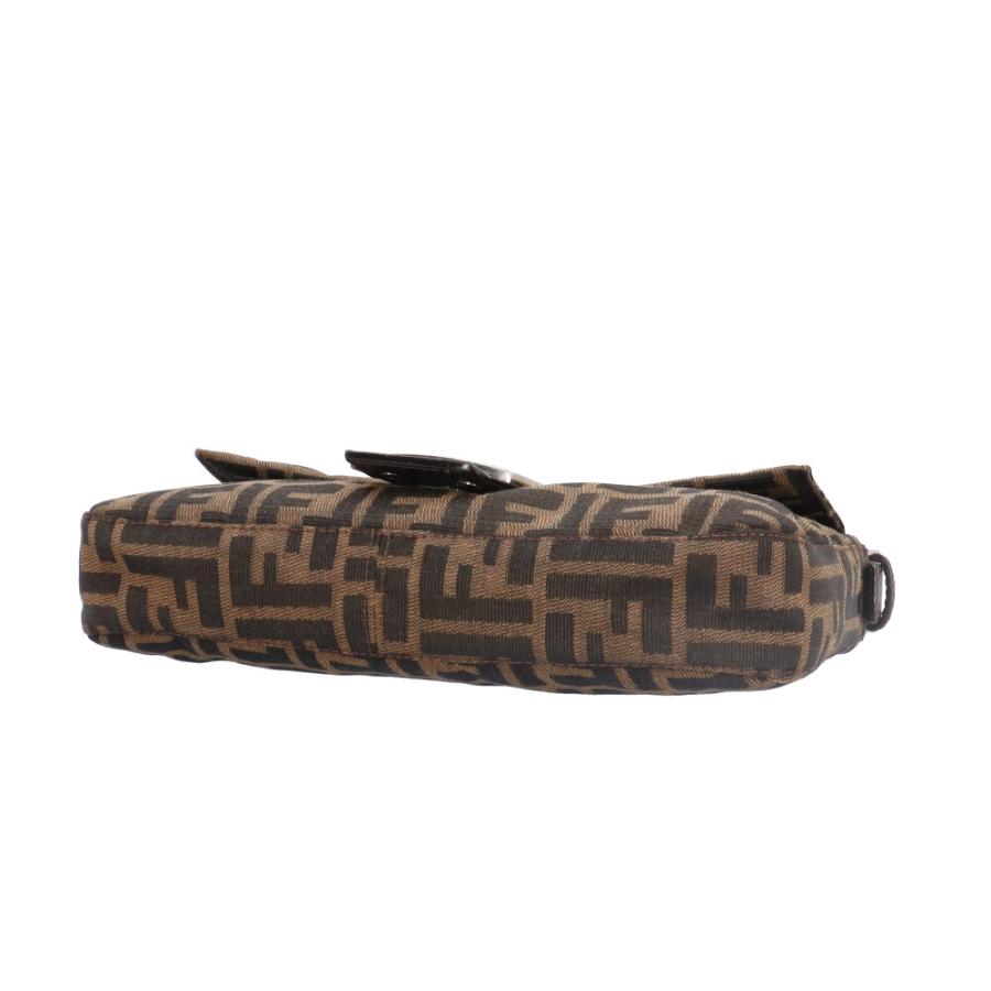 FENDI フェンディ マンマバケット ズッカ ハンドバッグ キャンバス  