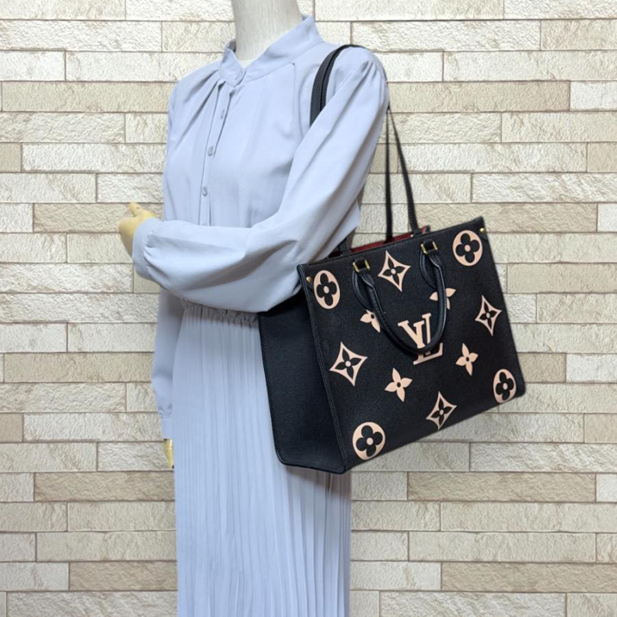LOUIS VUITTON ルイヴィトン オンザゴーMM バイカラーモノグラム LOUIS VUITTON ルイヴィトン オンザゴーMM バイカラーモノグラム