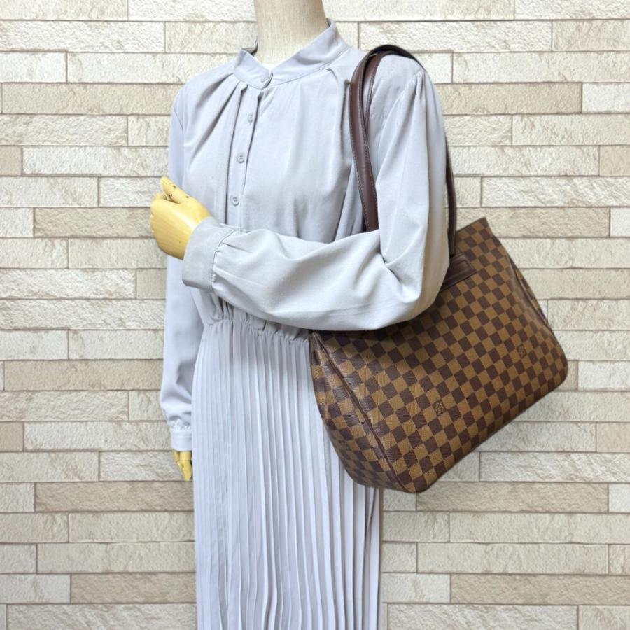 【美品】ルイヴィトン ダミエ パリオリPM トートバッグ LOUIS VUITTON（ルイ・ヴィトン） パリオリPM ダミエ トートバッグ