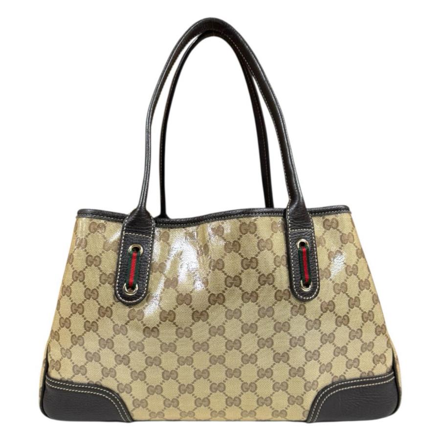 GUCCI（グッチ） GGクリスタル トートバッグ レザー 293592 ベージュ 