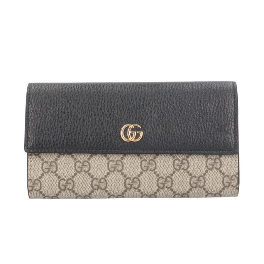 GUCCI（グッチ） コンチネンタルウォレット GGスプリーム 長財布 GG