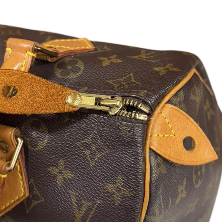 〇ルイヴィトン スピーディ30 ハンドバッグ モノグラムブラウン M41108 ルイヴィトンスピーディ 30 現行モデル 14145 ブラウン レディース