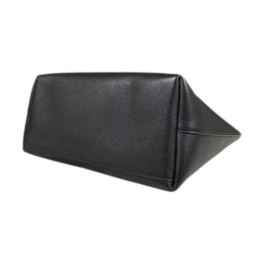 サルヴァトーレフェラガモ ガンチーニ トートバッグ レザー ブラック