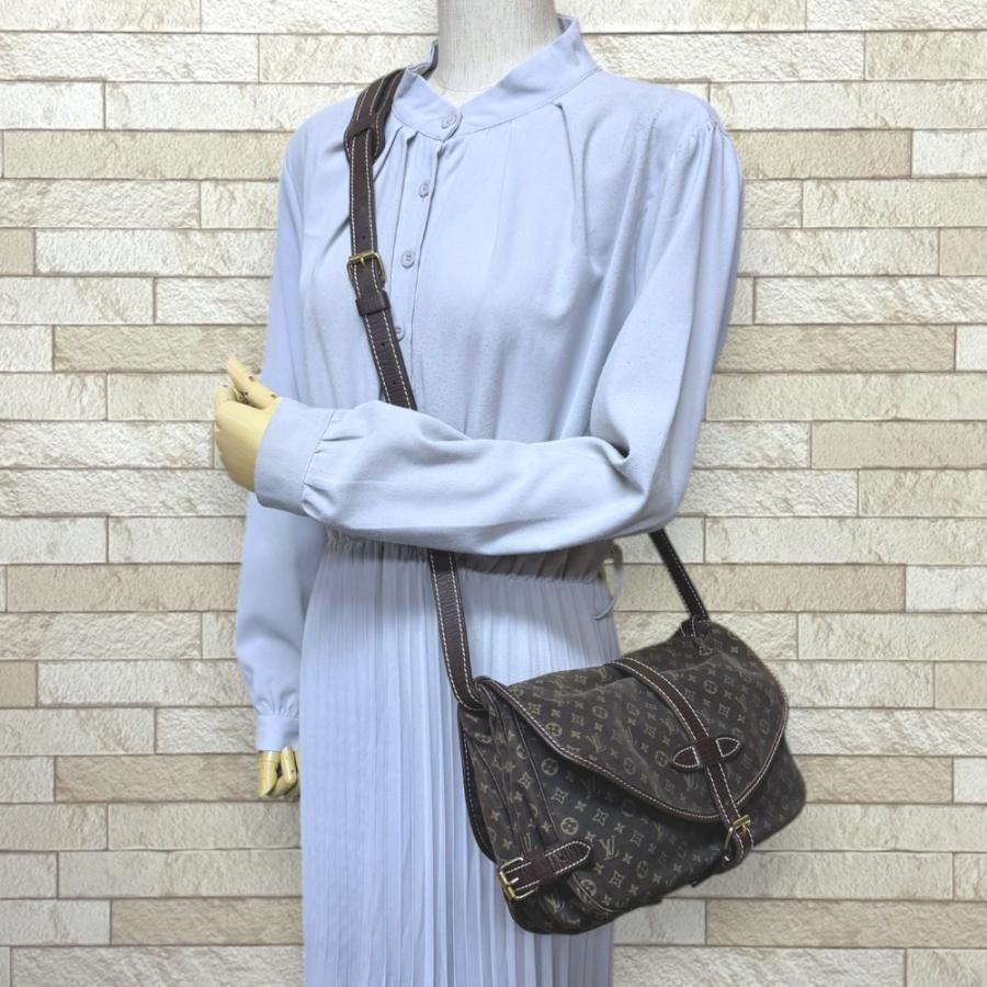 ルイヴィトン ソミュール30 モノグラム ショルダーバッグ LOUIS VUITTON（ルイ・ヴィトン） ソミュール30 モノグラムミニラン
