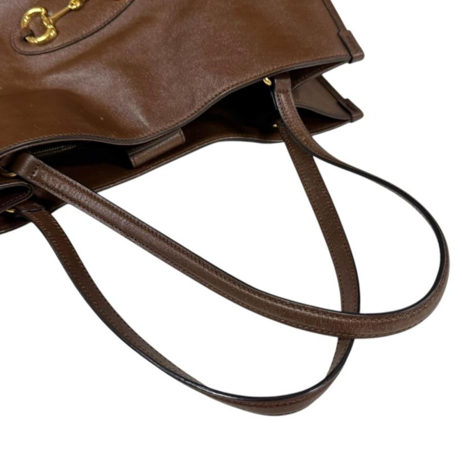 GUCCI（グッチ） ホースビット1955 トートバッグ レザー 623694