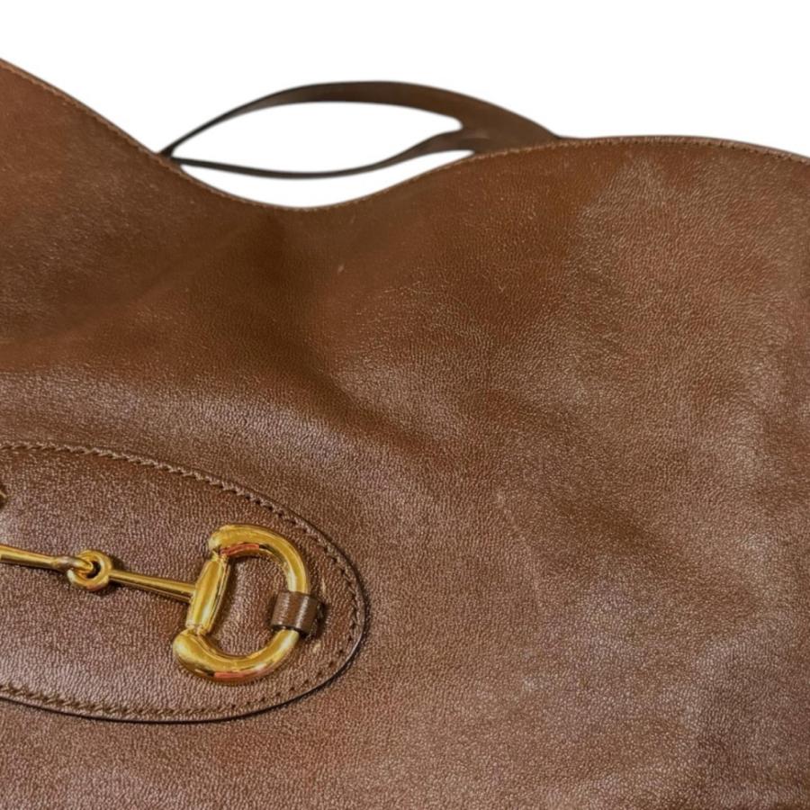 GUCCI（グッチ） ホースビット1955 トートバッグ レザー 623694