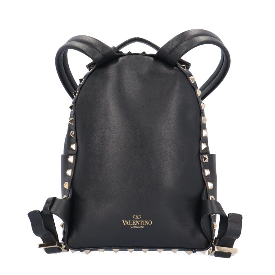 VALENTINO ヴァレンチノ ロックスタッズ リュック　限定レア　レザー黒 ヴァレンチノ スタッズ リュック・デイパック レザー 1W2BO859BOL