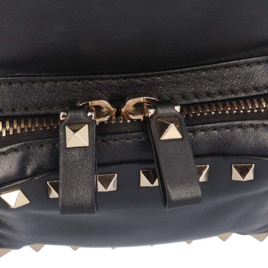 VALENTINO ヴァレンチノ ロックスタッズ リュック　限定レア　レザー黒 ヴァレンチノ スタッズ リュック・デイパック レザー 1W2BO859BOL