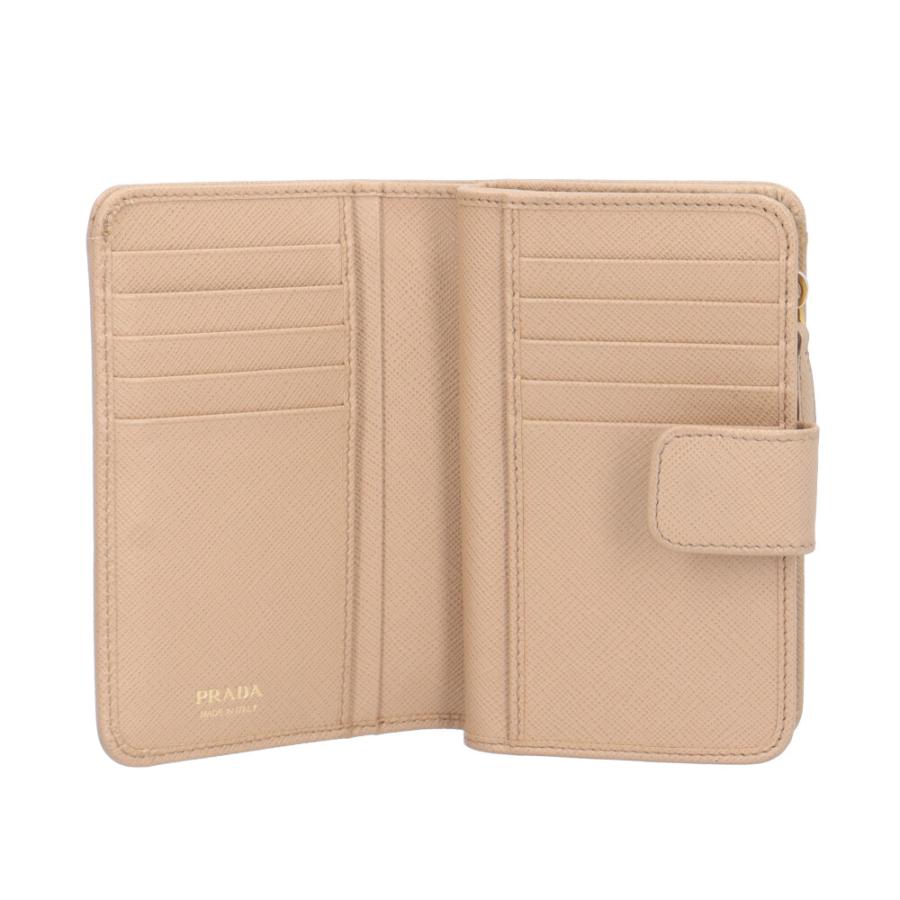 PRADA（プラダ） サフィアーノ 二つ折り財布 レザー 1ML225 レディース