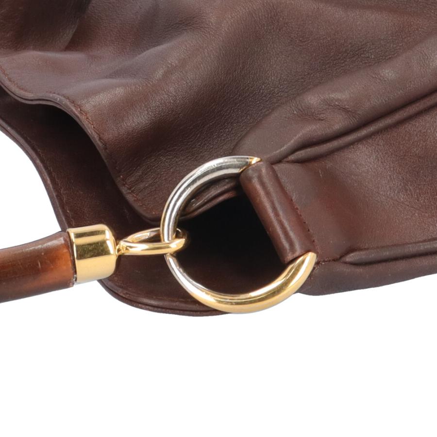 GUCCI（グッチ） バンブー ショルダーバッグ レザー 001・1705・1638