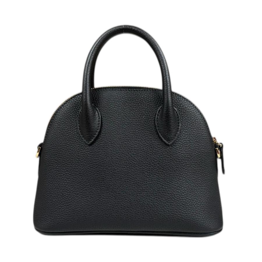 ボナベンチュラ エマバッグ22 ショルダーバッグ レザー ブラック