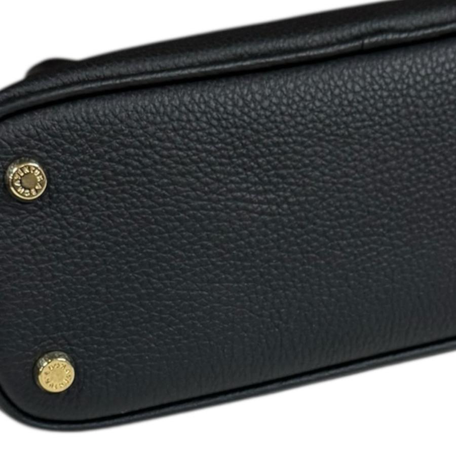 ボナベンチュラ エマバッグ22 ショルダーバッグ レザー ブラック