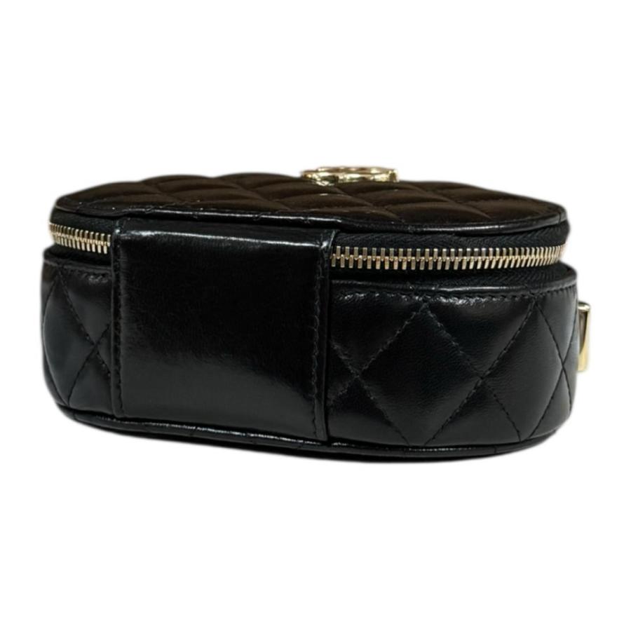 CHANEL（シャネル） バニティバッグ マトラッセ ハンドバッグ レザー 